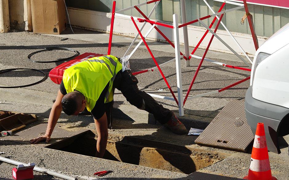 travaux assainissement Trilport